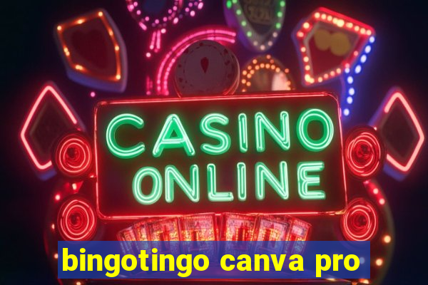 bingotingo canva pro